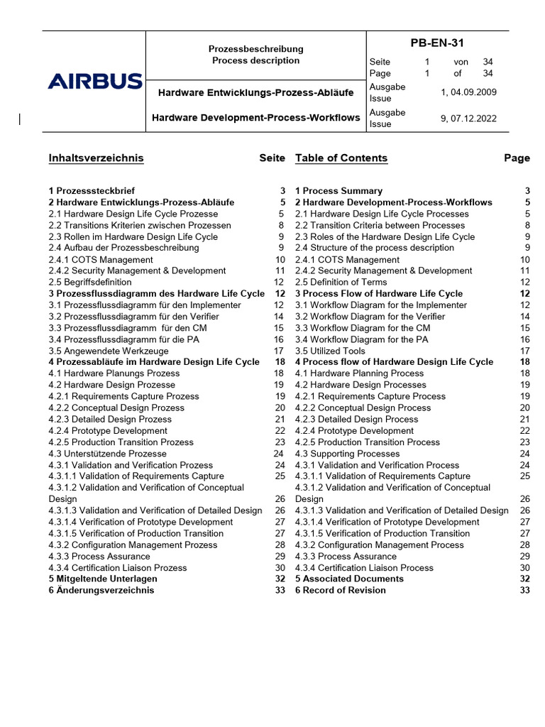 PB-EN-31 Ausgabe 09 | PDF | Quality Assurance | Systems Engineering
