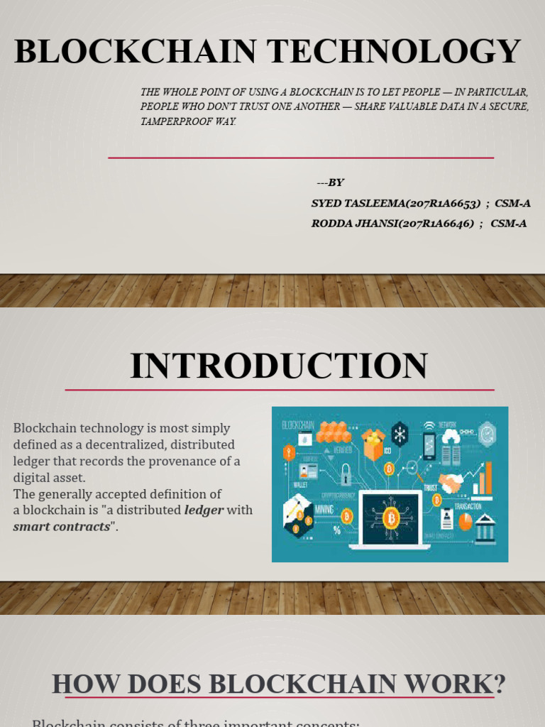 Blockchain Technology PDF