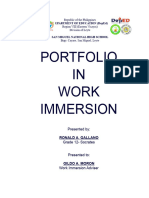 Work Immersion (Title Page)