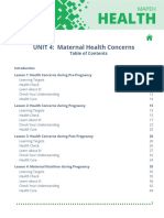 Final - Health 8.4 Maternal Health Concerns, 4 Lessons