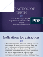 Lecture 13 - Extraction of Tooth