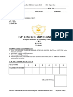 Top Star Cre P1 Questions 2023