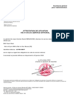 Attestation 'En Règle Avec Obligation SN'