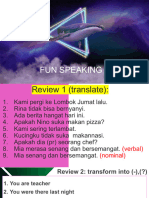 Fun Speaking - 8