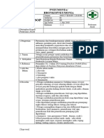 SOP Pneumonia Bronkopneumonia