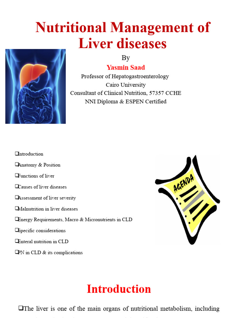 Nutritional Management in Liver Disease | PDF | Cirrhosis | Liver