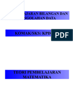 Materi 1 Teori Pembelajaran Matematika