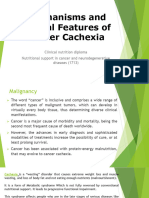 Mechanisms and Features of Cancer Cachexia