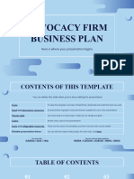 Advocacy Firm Business Plan by Slidesgo