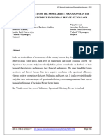 2dharmendra S Mistry - Pdfa Comparative Study of The Profitability Performance in The