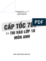 Cấp Tốc 789+ - Thi Vào Lớp 10 Môn Anh