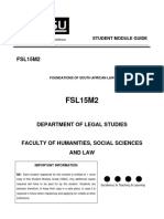 FSL15M2 - Foundations of SA Law (WSU SMG 2023)