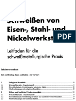 Schweißen Von Eisen-, Stahl - Und Nickelwerkstoffen