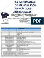 Plática Informativa Prácticas Prof. y Servicio Social