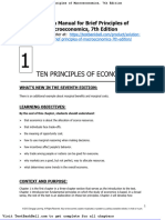 Solution Manual For Brief Principles of Macroeconomics 7th Edition