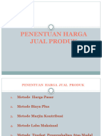 Penentuan Harga Jual