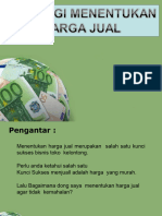 Strategi Harga Jual