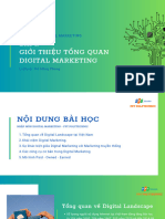 NHẬP MÔN DIGITAL MARKETING - Bài 1