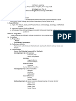 Weeklylessonplanin UCSP11