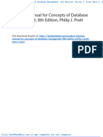 Solution Manual For Concepts of Database Management 8th Edition Philip J Pratt Mary Z Last