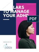 ADDA 5 Pillars To Manage Your ADHD