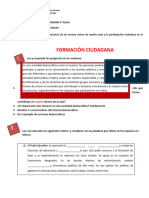 Guía de FORMACIÓN CIUDADANA 6° Básico CHILE, UNA REPÚBLICA