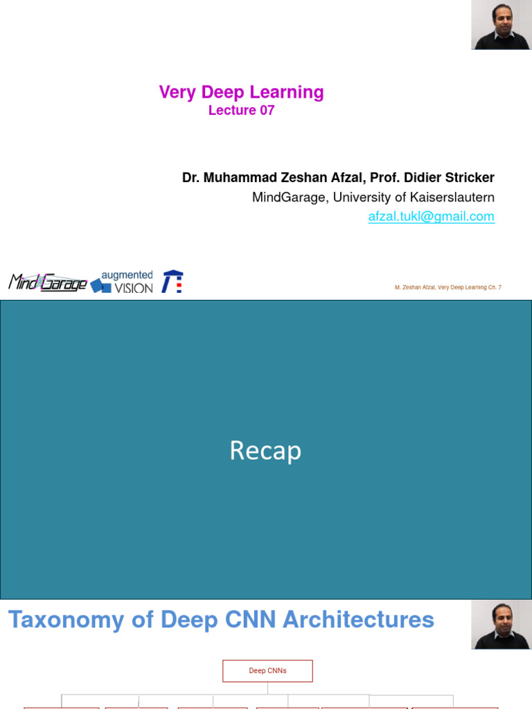 Lecture06 VDL | PDF | Deep Learning | Computational Science