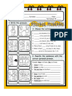 PERSONAL PRONOUNS