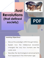 Topic 4 Intellectual Revolutions