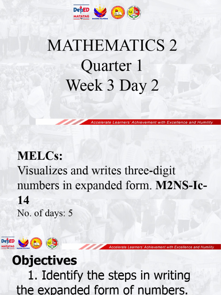 Math 2 - Week 3 Day 3 | PDF