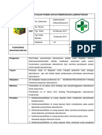 8.1.2.1 SOP Permintaan PERSETUJUAN PASIEN UNTUK Pemeriksaan Laboratorium