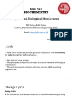 Lipid & Membranes - BKS