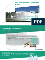 Future Packaging Technologies in Power Electronic Modules: @fraunhofer IISB