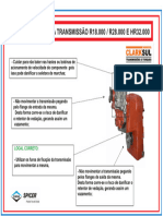 2.1 AO TRANSPORTAR A TRANSMISSÃO R18.000 - R28.000 E HR 32.000