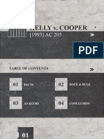 Kelly v. Cooper - Group 4