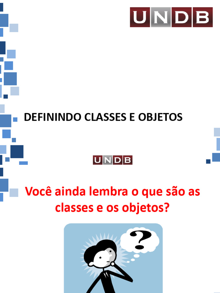 Classes e Objetos em Java | PDF | Classe (programação de computadores ...