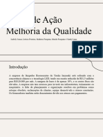 Plano de Ação Qualidade Senai