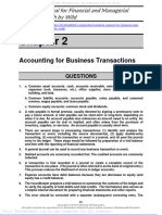 Solution Manual For Financial and Managerial Accounting 8th by Wild