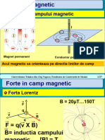 Generarea Campului Magnetic: Magnet Permanent Conductor Parcurs de Curent