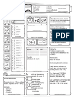 Ficha Oficial D&D 5E Editável