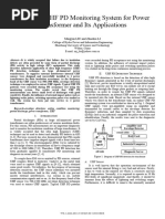 An Online UHF PD Monitoring System For Power Transformer and Its Applications