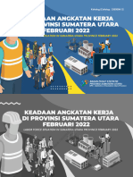 Keadaan Angkatan Kerja Di Provinsi Sumatera Utara Februari 2022