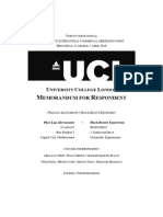 UCL Memo Respondent