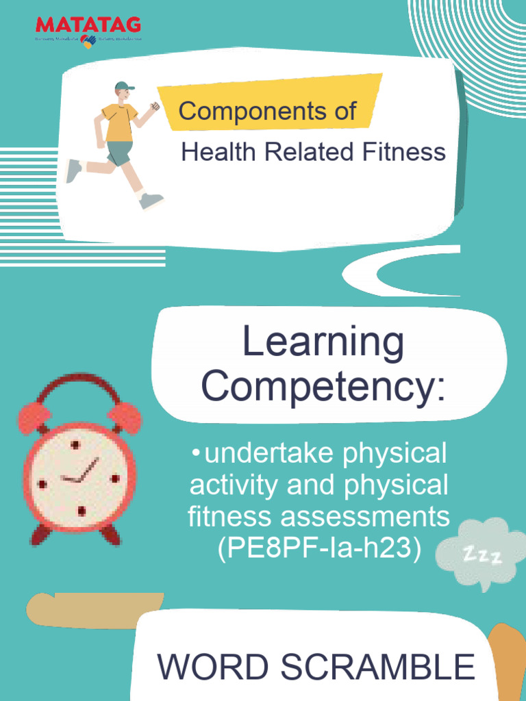 Q1 Ppt Pe 8 Health Related Fitness Pdf Physical Fitness