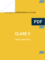 Clase 5. User Persona.