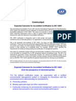 3) IAF Communique ISO 14001