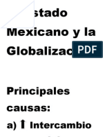 El Estado Mexicano y La Globalización