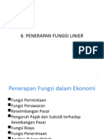 Penerapan Fungsi Linier Pert 3 Dan 4