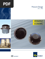 WAM IPM Mechanical Pressure Gauge Brochure