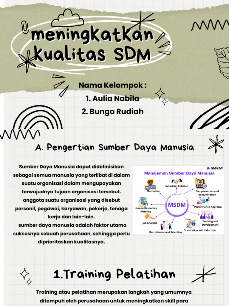 Green And White Doodle Thesis Defense Presentation Pdf